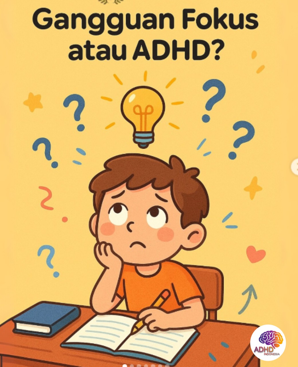 ADHD dan Kesulitan Fokus Anak: Edukasi untuk Keluarga di Kabupaten Pesisir Barat