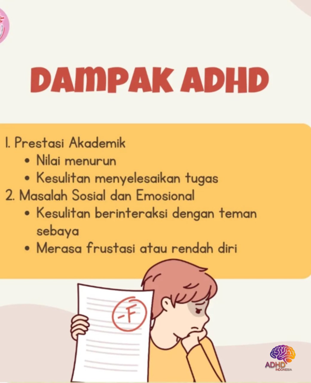 Dampak ADHD terhadap Proses Belajar Anak di Kabupaten Pesisir Barat