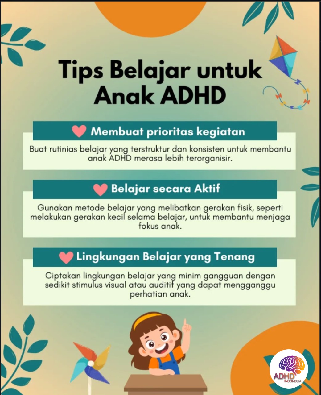 Strategi Belajar yang Cocok untuk Anak ADHD di Kabupaten Pesisir Barat